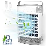 LOLEDS 4 in 1 Mobile Klimagerät, 1600ML Mini Klimaanlage Luftkühler,...