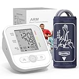 NWOUIIAY Oberarm-Blutdruckmessgerät mit LCD-Display und verstellbarer...