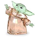 Swarovski Star Wars - Mandalorian, das Kind, Ikonische Kristallfigur für...