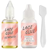 DABUG Wig Glue, Perückenkleber und Kleberentferner Set, Wasserfester Wig Glue,...