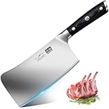 SHAN ZU Hackmesser Fleichmesser Chinesisches Hackmesser 17.8cm 21 ° Klinge...