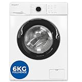 Exquisit Waschmaschine 6kg, Energieeffizienzklasse A, max. 1000 U/min, ECO...