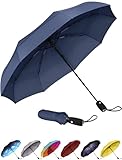 Repel Umbrella Windproof Travel Umbrellas for Rain - Easy Auto Open Close,...