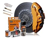 FOLIATEC Bremssattel Lack Set, Hitzebeständig, Komplettsatz für 4...