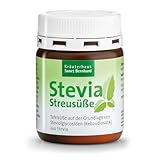 Sanct Bernhard Stevia Streusüße Pulver, Stevia-Extrakt 97% Rebaudiosid, Inhalt...