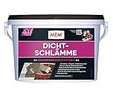 MEM Dichtschlämme, Für den Wand- und Bodenbereich, Einkomponentige...