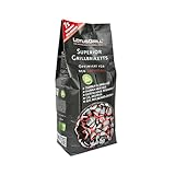 LotusGrill Superior BBQ-Briketts aus Buchenholzkohle 3KG Pack - CO2 neutral,...