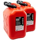 2x 10L Benzinkanister, Auswahl zwischen 5L / 10L / 20L Kraftstoffkanister...