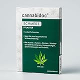 cannabidoc SCHMERZ PFLASTER, 8 Pflaster mit CBD, kühlt und lindert Schmerzen,...