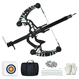 Runzkzy Kugelgelagerter Bogen, Compoundbogen-Set, das Stahlkugeln verschießt,...