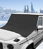 Xaosin Frontscheibenabdeckung Winter 220 x 140 cm Windschutzscheibenabdeckung...