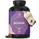Baldrian Presslinge - 500mg Baldrianwurzel hochdosiert - 1000mg pro Tagesdosis...
