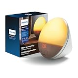 Philips SmartSleep Wake-up Light – Nachttischlampe & Wecker, Farbige...