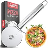 Scharfer Pizzaschneider Deutsche Marke - Pizzaroller spülmaschinenfest, leicht...