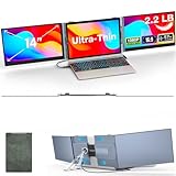 Kwumsy Laptop Bildschirm Erweiterung 14 Zoll, Tragbarer Monitor Für Laptop,...