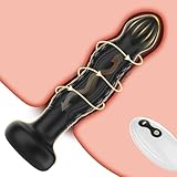 QRRQ Anal Vibrator Prostata Stimulation Männer Anal plug mit 10 Vibrations- und...
