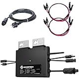 Envertech Mikrowechselrichter EVT800 komplett Set für Balkonkraftwerk 600 W /...