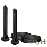 2PCS 5G LTE Antenne Signalverstärker Omnidirektionale Netzwerkantenne SMA TS9...