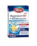 Abtei Magnesium 400 + Kalium Aktiv Plus - hochdosiert, für aktive Muskeln und...