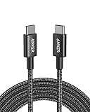 Anker USB C Kabel, 100W Ladekabel USB C 3m, USB C auf USB C Kabel für iPhone 16...