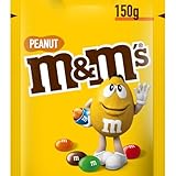 M&M'S | Peanut | Schokolinsen mit Erdnusskern | Eine Packung (1 x 150g)