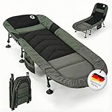 Q-Tac Karpfenliege [Stabil, Bequem & Leicht zu Reinigen] - Angelliege mit...