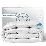 Sandaro Home Warme Winterdecke 200x220 als Schlafdecke | Daunendecke 200x220...