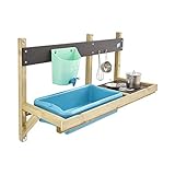 TP Toys | Deluxe Mud Kitchen Spielhaus Zubehör | Holz | Ideal für Outdoor...