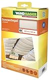 Sonnensegel 420x140cm uni-weiß