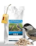 Futterbauer 10 kg Geschälte Sonnenblumenkerne für Vögel, 100% Natur,...