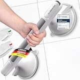 LORESJOY Duschgriff Saugnapf, MAX 110KG abnehmbare Haltegriff mit Saugnapf,...