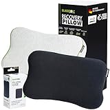 BLACKROLL® Recovery Pillow Set Jersey Anthrazit, ergonomisches HWS Nackenkissen...