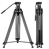 Cayer Video Stativsystem, BV30L 72 Zoll - Professionelles...