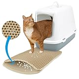 Katzenklo Matte Beige XS : Katzenmatte Katzenklo 30x40cm Waschbar Extra Klein...