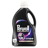 Perwoll Renew Black Waschmittel (52 Waschladungen), Feinwaschmittel reinigt...