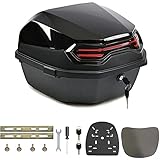 35L Motorrad Topcase für Roller Motorradkoffer Heckkoffer Kofferraum mit...