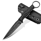 SMITH CHU Outdoor Messer Feststehende Klinge mit Kydex Scheide, hergestellt aus...