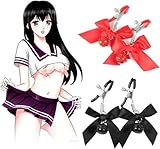 Nippelklemmen Brustwarzen,2 Pair Nipple Clips with Bell and...