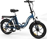 HITWAY E Bike Elektrofahrrad 20' Fat Tire E-Fahrrad klapprad, 250W/36V/12Ah...