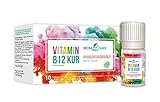 MomKidDad Vitamin B12 Kur - hochdosiert, Vitamin B- Komplex mit Aminosäuren,...