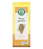 Lebensbaum Pizzagewürz, Bio-Gewürz mit mediterranen Kräutern und aromatische...