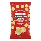 by Amazon Geriffelte Kartoffelchips Gesalzen, 200g