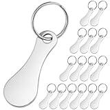 QWORK® 16 Stück Einkaufswagenlöser Schlüsselanhänger, Einkaufschip...