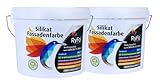 RyFo Colors Silikat Fassadenfarbe 12l Sparpack (2x 6l) - Außen-Farbe,...