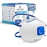 VEVOX® FFP2 Maske mit Ventil – 5er, 10er oder 20er Set – Staubmaske –...