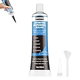 BOMVMVE 100ml Karosseriekleber Schwarz, Kfz Dichtmasse, Scheibenkleber Auto,...