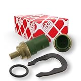 febi bilstein 32510 Kühlmitteltemperatursensor mit Dichtung und Haltefeder , 1...