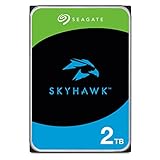 Seagate SkyHawk 2TB interne Festplatte HDD, Videoaufnahme bis zu 64 Kameras, 3.5...