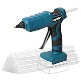 Mellif Akku Heißklebepistole für Bosch professional 18V Akku wie GBA/GBA...
