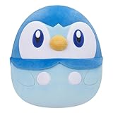 Bizak Squishmallow Piplup, 25 cm, offizielles Pokemon-weiches Plüschkissen...